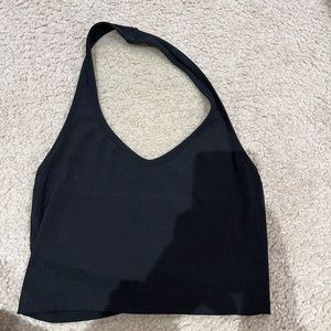 SHEIN Black Halter Top
